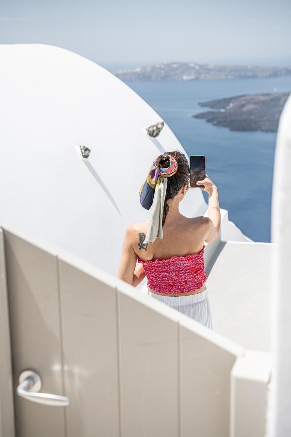 On The Rocks - Small Luxury Hotels Of The World (Adults Only) Imerovigli  Exterior foto
