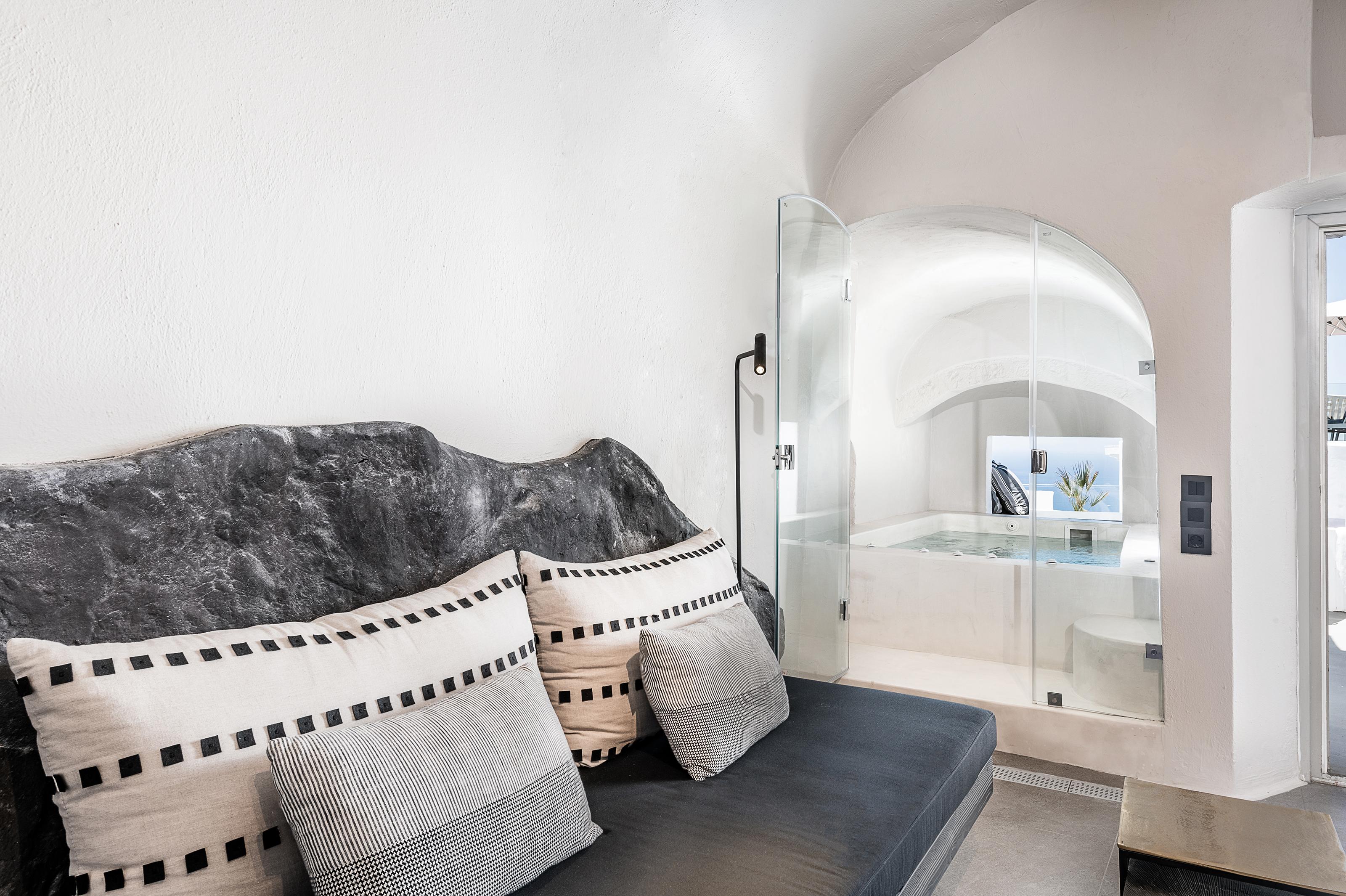 On The Rocks - Small Luxury Hotels Of The World (Adults Only) Imerovigli  Exterior foto